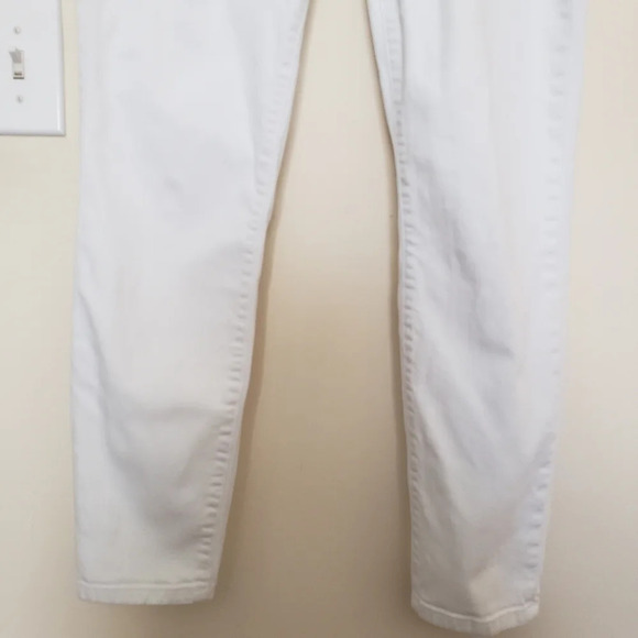 Current/Elliot The Stiletto White Denim Jeans - Picture 4 of 14